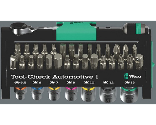 Wera Tool-Check Automotive 1, 38-teilig