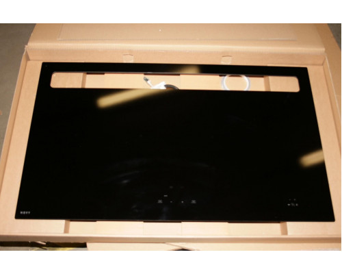 Novy | 1821 | Induction hob with built-in hood | 88 cm | Number of burners/cooking zones 4 | Yes | Black | Slider control with white LEDs. | USED, REFURBISHED, SCRATCHED,