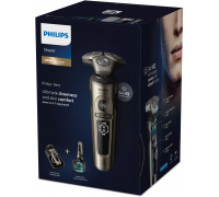 Philips Shaver S9000 Prestige SP9883/35 Wet and dry electric shaver, Series 9000, Rotation shaver, Grey, NanoTech Dual Precision Blades, SH91, 2 year(s), Battery