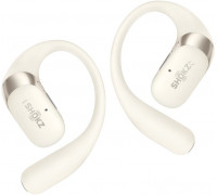 SHOKZ OpenFit 2 wireless earbud headphones, beige