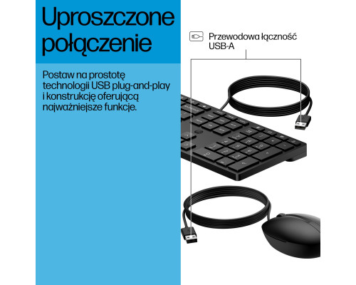 HP 320MK CABLE KB + MOUSE