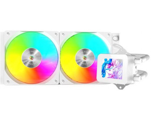 Mars Gaming MLVISION240W Liquid Cooling System with 360º LCD / TDP up to 500W