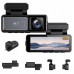 Kamera Car 4K WiFi GPS + Tylna Kamera G-sensor Full Zestaw do Auta