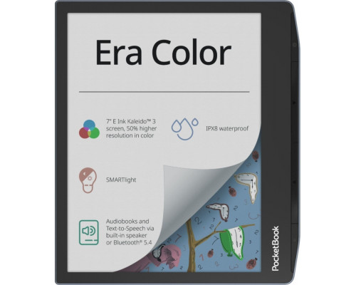 PocketBook Era Color + Flip Cover (PB700K3-1-WW-B + HN-FP-PU-700-GG-WW)