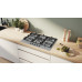 Bosch Serie 6 PCQ7A5I90 płyta kuchenna Stal nierdzewna Wbudowany 75 cm Gaz 5 stref(y)