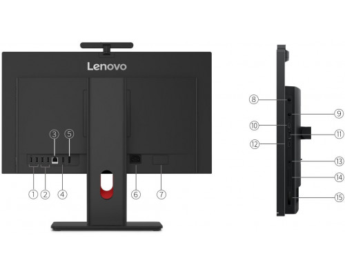 TS/ThinkCentre AIO / u5 235 vPro ENT / 32GB / 512GB SSD / 23.8" / FHD / non-Touch / Win 11 Pro / 3YR Onsite