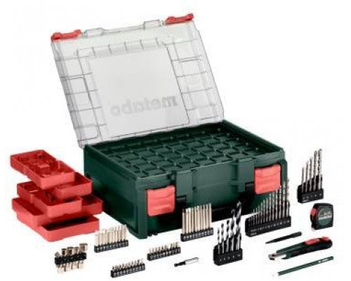 METABO.SCREWDRIVER UD.SB 18 SET 2x2.0Ah +74 ACC CASE