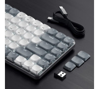 Satechi SM1 Slim Mechanical Backlit Keyboard Nordic Layout - Light Grey