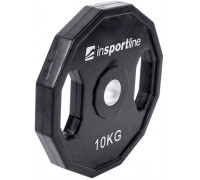 inSPORTline Rubberized load Ruberton 10 kg black (15891)