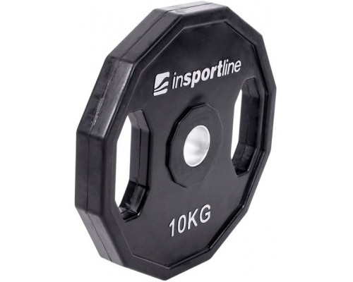 inSPORTline Rubberized load Ruberton 10 kg black (15891)
