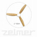 Plustek WENTYLATOR SUFITOWY ZCF 7602 40W 132cm LED 18W BUK/BIAŁY