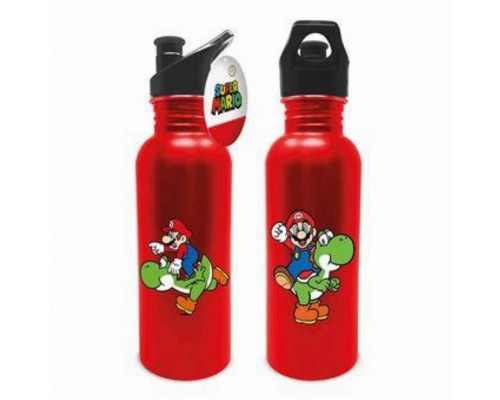 Pyramid Super Mario bottle Metalowa (Mario i Yoshi)