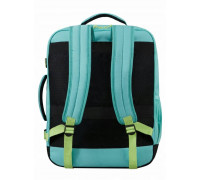 150909 A647 AMER.TOUR. PLECAK KABINOWY DO WIZZ AIR NA LAPTOPA 15,6 TAKE2CABIN S/M DUSTY TURQUOISE/LI