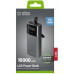 SBS 10000mAh PD 20W ar displeju LCD i wbudowanym kablem USB-C - gray