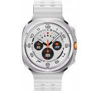 Samsung Galaxy Watch Ultra 3,81 cm (1.5") AMOLED 47 mm Cyfrowy 480 x 480 px Ekran dotykowy 4G Tytan, White Wi-Fi GPS