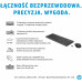 HP HP 330, Zestaw klawiatur z mysz� optyczn� bezprzewodow�, AA, SK, ergonomiczna, nano odbiornik USB rodzaj 2.4 [GHz], bezprzewodo