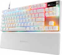 SteelSeries Apex Pro TKL Gen 3 | Klaviatūra žaidimams | su laidu | Nordic | Baltas