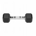 Dumbbells cast iron gumowane HEX 2x2.5 kg REBEL ACTIVE