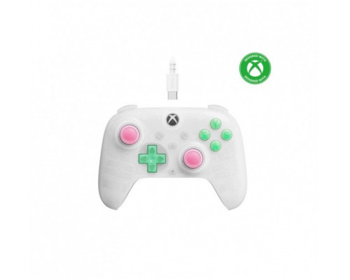 8bitdo Gamepad Ultimate Mini Wired Xbox Pad Clear BIAŁY