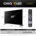 CHiQ L40QST TV 40", QLED, Full HD, Google TV, Frameless, Dolby Audio, dbx-tv, HDR 10