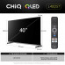 CHiQ L40QST TV 40", QLED, Full HD, Google TV, Frameless, Dolby Audio, dbx-tv, HDR 10