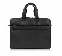 męska na laptopa na ramię i do ręki skórzana black Paolo Peruzzi AL-09-BL
