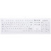 CHERRY AK-C8100F-UVS-W/UK klawiatura Medyczna USB QWERTY British English Biały