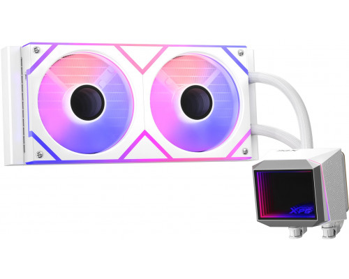 WAK XPG LEVANTE II 240 (2*120mm ARGB Fan) weiß retail