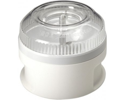 Bamix 3001.002, grinder, Transparent, White, Plastic, 0.2 L, 1 pc(s)