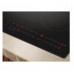 Electrolux 600 Series SaphirMatt  Hob2Hood  platums 59 cm  bez ramja  melna - Iebuvejama indukcijas plits virsma