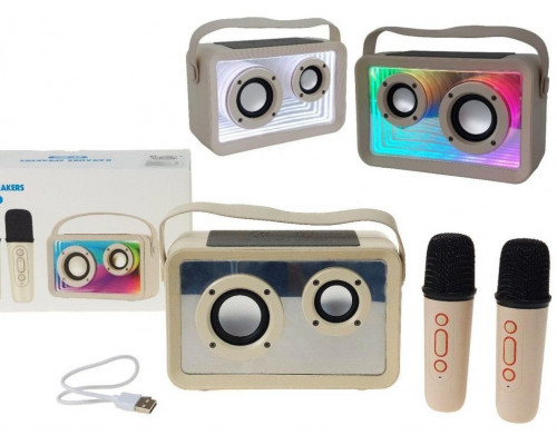 Zestaw 2 mikrofonów z głośnikiem