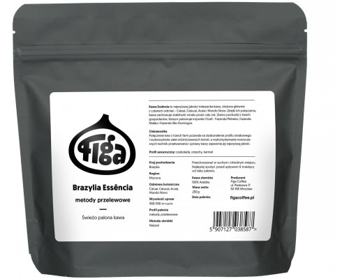 Figa Coffee - kawa ziarnista Brazylia Essencia Natural Filter 250 g