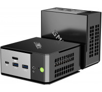 Mini PC GMKtec EVO-X1 AMD Ryzen AI 9 HX 370 32GB LPDDR5x 1TB SSD Windows 11 Pro Black, Silver (GMK-EVOX1-01)