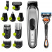 Braun Trimmer 10-in-1 MGK7220 Cordless Number of length steps 13 Black/Silver