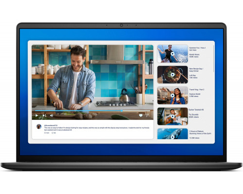 DELL DC16250 Intel Core 5 120U Laptop 40,6 cm (16") Full HD+ 16 GB DDR5-SDRAM 1 TB SSD Wi-Fi 6 (802.11ax) Windows 11 Pro Czarny