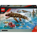 LEGO Misja na łodzi i model mozazaura