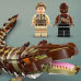 LEGO Misja na łodzi i model mozazaura