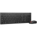 Lenovo 4X31R64491 klawiatura Dołączona myszka Biuro RF Wireless Black