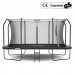 Garden trampoline Zipro Jump Pro Quadro with inner mesh 427 x 244 cm