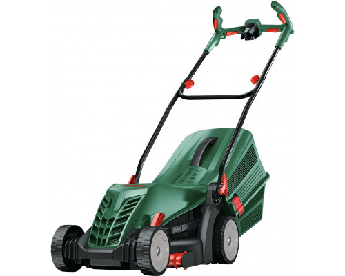 Bosch Powertools Electric Lawnmower UniversalRotak 37-550 (green, 1,400 watts, width 37 cm)