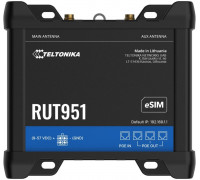 TELTONIKA NETWORKS RUT951 POE+ DUAL SIM eSIM 4G/LTE/3G/2G WiFi Router