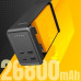 j5create JPB264100-N bank mocy 26800 mAh Black