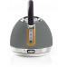 Nedis KAWK520EGY, 1.8 L, 2200 W, Grey, Stainless steel, Water level indicator, Cordless