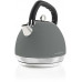 Nedis KAWK520EGY, 1.8 L, 2200 W, Grey, Stainless steel, Water level indicator, Cordless