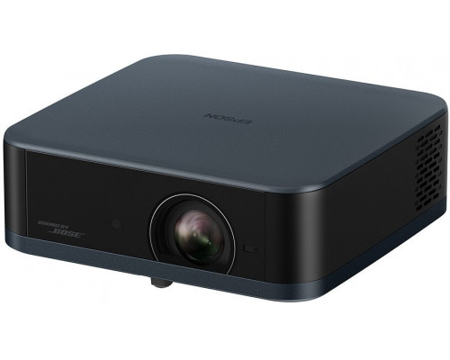 Epson EF-62N - 3-LCD-- tragbar - 700 lm - 700 lm (Farbe) - 16:9 - 802.11a/b/g/n Wireless/LAN - Metallisch Blau