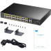 Cudy GS1026PS2     Gigabit Ethernet (10/100/1000) Support PoE Black