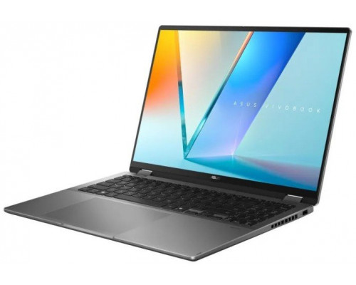 Asus Vivobook 16 Flip TP3607SH-RJ013W | Matte Gray | 16 " | OLED | Touchscreen | 3K | 2880 x 1800 pixels | Glossy | Intel Core Ultra 7 | 258V | 32 GB | LPDDR5X | Solid-state drive capacity 1000 GB | Intel Arc Graphics | Windows 11 Home | 802.11be | B