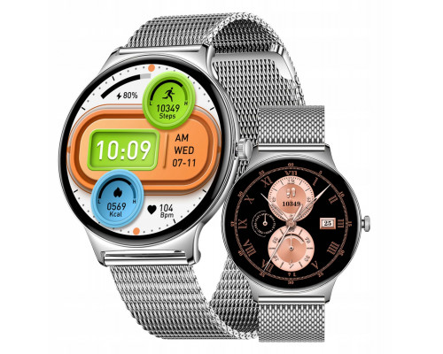 Colmi V89 smartwatch (steel silver)