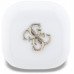 Guess TWS Guess 4G Metal Logo headphones white