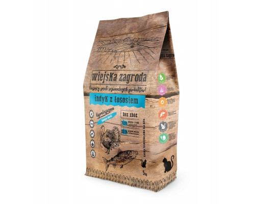 Turkey z łososiem 5kg